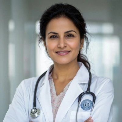 AI headshot sample 11 teacher